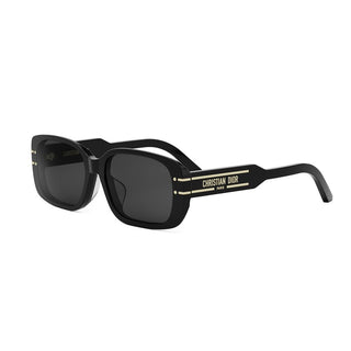 DIOR DiorSignature DiorSignature S12F women Black Rectangle Sunglasses