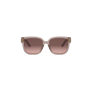 DIOR DiorSigture DiorSignature S7F women Brown Squared Sunglasses