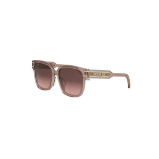 DIOR DiorSigture DiorSignature S7F women Brown Squared Sunglasses