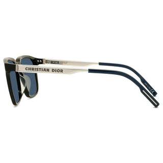 DIOR DiorTag SU men Black Rectangle Sunglasses