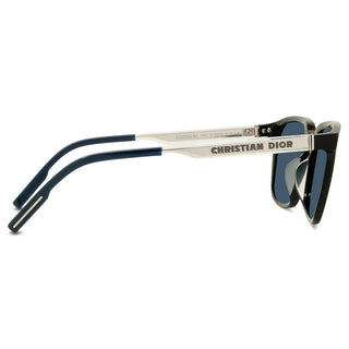DIOR DiorTag SU men Black Rectangle Sunglasses
