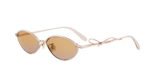 DIOR BOW R1U DIOR BOW R1U women Pink Oval Sunglasses
