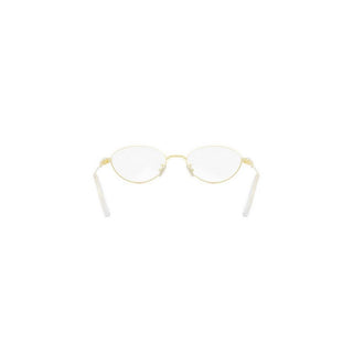 DIOR DIOR CANNAGE O Dior Cannage O B3U women Gold Oval Eyeglasses