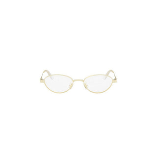 DIOR DIOR CANNAGE O Dior Cannage O B3U women Gold Oval Eyeglasses