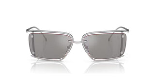 Diesel DL 1002 unisex Silver Rectangle Sunglasses