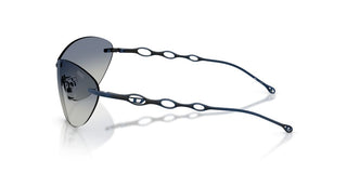 Diesel Dl 1006 Unisex Blue Oval Sunglasses