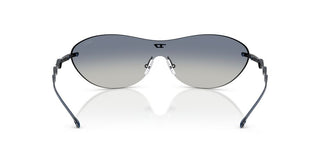 Diesel Dl 1006 Unisex Blue Oval Sunglasses