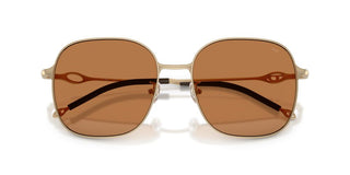 Diesel Dl 1010d Women Gold Squared Sunglasses