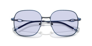 Diesel Dl 1010d Women Blue Squared Sunglasses