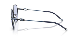 Diesel Dl 1010d Women Blue Squared Sunglasses