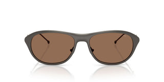 Diesel DL 1011 unisex Ruthenium Oval Sunglasses