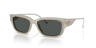 Diesel Dl 2002mu Unisex White Squared Sunglasses