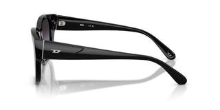 Diesel DL 2005F unisex Black Squared Sunglasses
