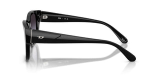 Diesel Dl 2005 Unisex Black Squared Sunglasses