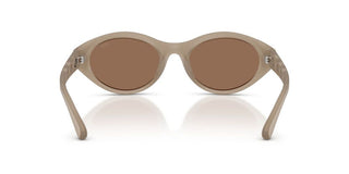 Diesel Dl 3005u Women Brown Oval Sunglasses