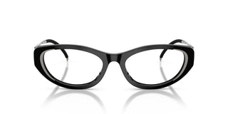 Diesel Dl 4004f Women Black Oval Eyeglasses