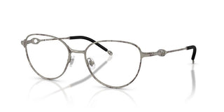 Diesel DL 5003 unisex Silver Squared Eyeglasses