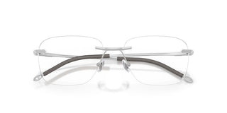 Diesel DL 5005 unisex Silver Rectangle Eyeglasses