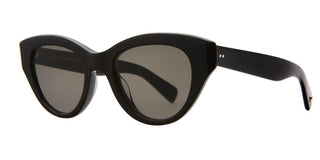 GARRETT LEIGHT DOTTIE SUN unisex Black Cat Eye Sunglasses