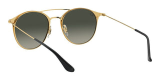Ray-Ban DOUBLE BRIDGE RB 3546 unisex Black Round Sunglasses