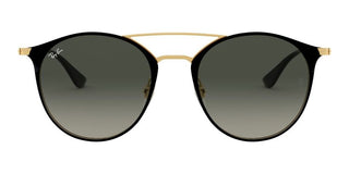 Ray-Ban DOUBLE BRIDGE RB 3546 unisex Black Round Sunglasses