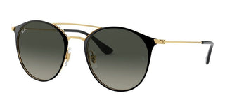 Ray-Ban DOUBLE BRIDGE RB 3546 unisex Black Round Sunglasses