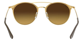 Ray-Ban DOUBLE BRIDGE RB 3546 unisex Brown Round Sunglasses
