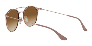 Ray-Ban DOUBLE BRIDGE RB 3546 unisex Brown Round Sunglasses