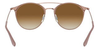 Ray-Ban DOUBLE BRIDGE RB 3546 unisex Brown Round Sunglasses