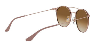 Ray-Ban DOUBLE BRIDGE RB 3546 unisex Brown Round Sunglasses