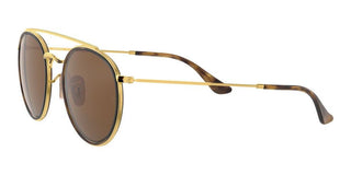 Ray-Ban DOUBLE BRIDGE RB 3647N unisex Black Round Sunglasses
