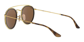 Ray-Ban DOUBLE BRIDGE RB 3647N unisex Black Round Sunglasses