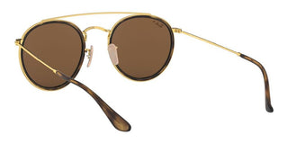 Ray-Ban DOUBLE BRIDGE RB 3647N unisex Black Round Sunglasses
