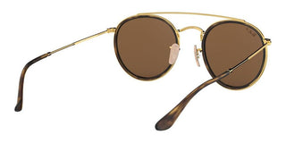 Ray-Ban DOUBLE BRIDGE RB 3647N unisex Black Round Sunglasses
