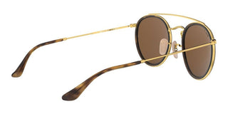 Ray-Ban DOUBLE BRIDGE RB 3647N unisex Black Round Sunglasses
