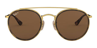 Ray-Ban DOUBLE BRIDGE RB 3647N unisex Black Round Sunglasses