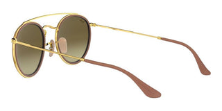Ray-Ban DOUBLE BRIDGE RB 3647N unisex Red Round Sunglasses