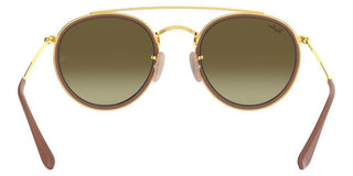 Ray-Ban DOUBLE BRIDGE RB 3647N unisex Red Round Sunglasses