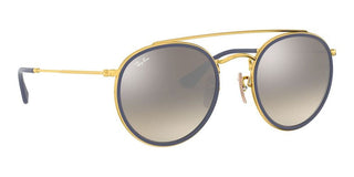 Ray-Ban DOUBLE BRIDGE RB 3647N unisex Blue Round Sunglasses