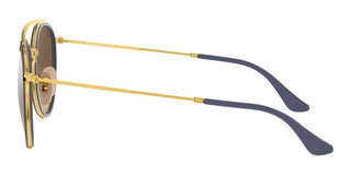 Ray-Ban DOUBLE BRIDGE RB 3647N unisex Blue Round Sunglasses