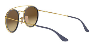 Ray-Ban DOUBLE BRIDGE RB 3647N unisex Blue Round Sunglasses