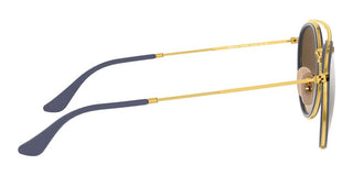 Ray-Ban DOUBLE BRIDGE RB 3647N unisex Blue Round Sunglasses