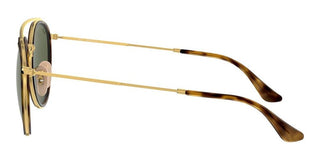 Ray-Ban DOUBLE BRIDGE RB 3647N unisex Black Round Sunglasses