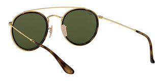 Ray-Ban DOUBLE BRIDGE RB 3647N unisex Black Round Sunglasses