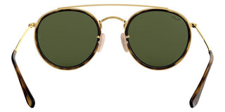 Ray-Ban DOUBLE BRIDGE RB 3647N unisex Black Round Sunglasses