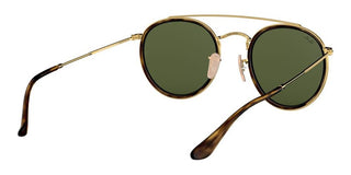 Ray-Ban DOUBLE BRIDGE RB 3647N unisex Black Round Sunglasses