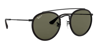 Ray-Ban DOUBLE BRIDGE RB 3647N unisex Black Round Sunglasses