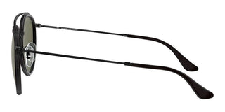Ray-Ban DOUBLE BRIDGE RB 3647N unisex Black Round Sunglasses