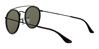 Ray-Ban DOUBLE BRIDGE RB 3647N unisex Black Round Sunglasses