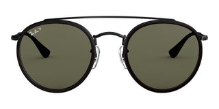 Ray-Ban DOUBLE BRIDGE RB 3647N unisex Black Round Sunglasses